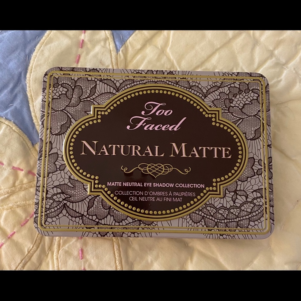 Too Faced Natural Matte Eye Shadow Collection